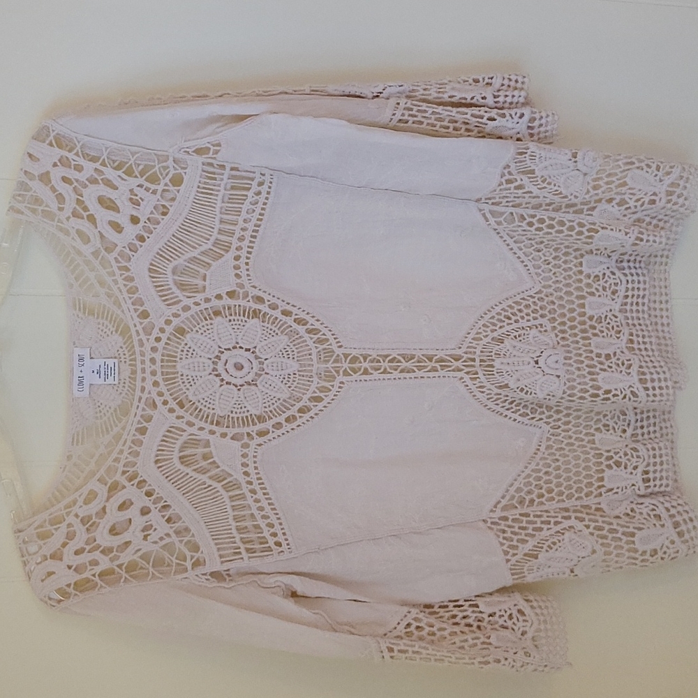 Clover & Scout Bohemian Top, Size Medium